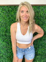 Ribbed Tank Bralette - Maple Row Boutique 