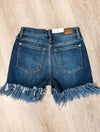 Judy Blue Fringe Hem Shorts - Maple Row Boutique 