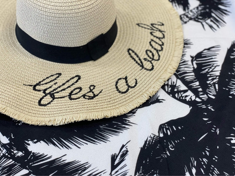 Beach Bound Floppy Hats - Maple Row Boutique 